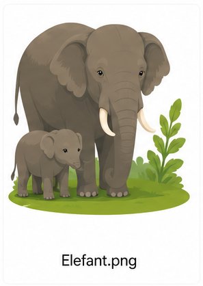 Asiatischer Elefant als Tierbeispiel der Werte-Landkarte
